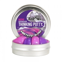 Crazy Aarons Mini Hyper Colour Thinking Putty 2" Tin (Amethyst Blush)