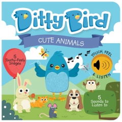 Ditty Bird Cute Animals Interactive Board Book