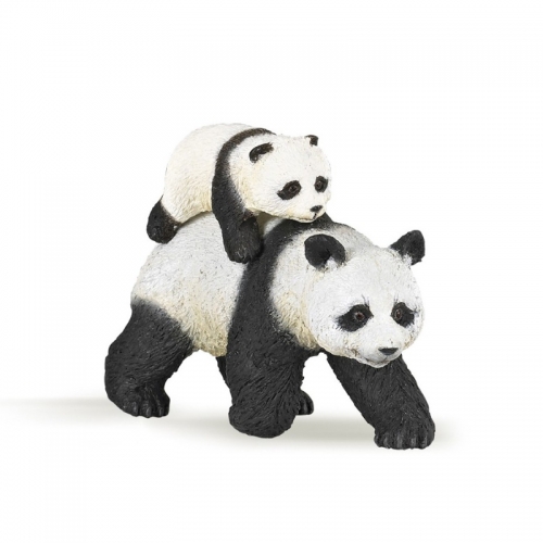 Papo Panda and baby panda