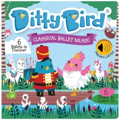 Ditty Bird Classical Ballet Music Interactive Board Book