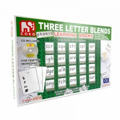 Coko Three Letter Blends Learning Bricks