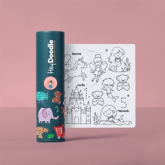 HeyDoodle Reusable Colouring Silicone Mini Mat (123 Sugar and Spice)