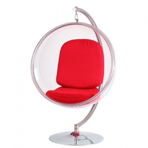 Mid-Century Modern Bubble Chair with Stand