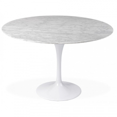 Round 120cm Marble Top Tulip table Eero Saarinen