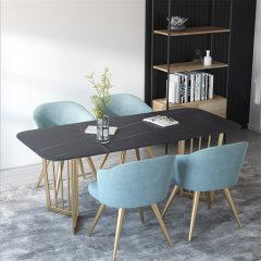 Nordic Style Dining Table And Chair Set for Dining...