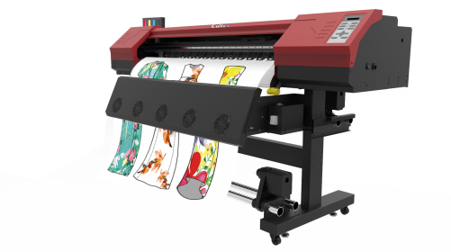 Dye sublimation inkjet printer for heat transfer paper