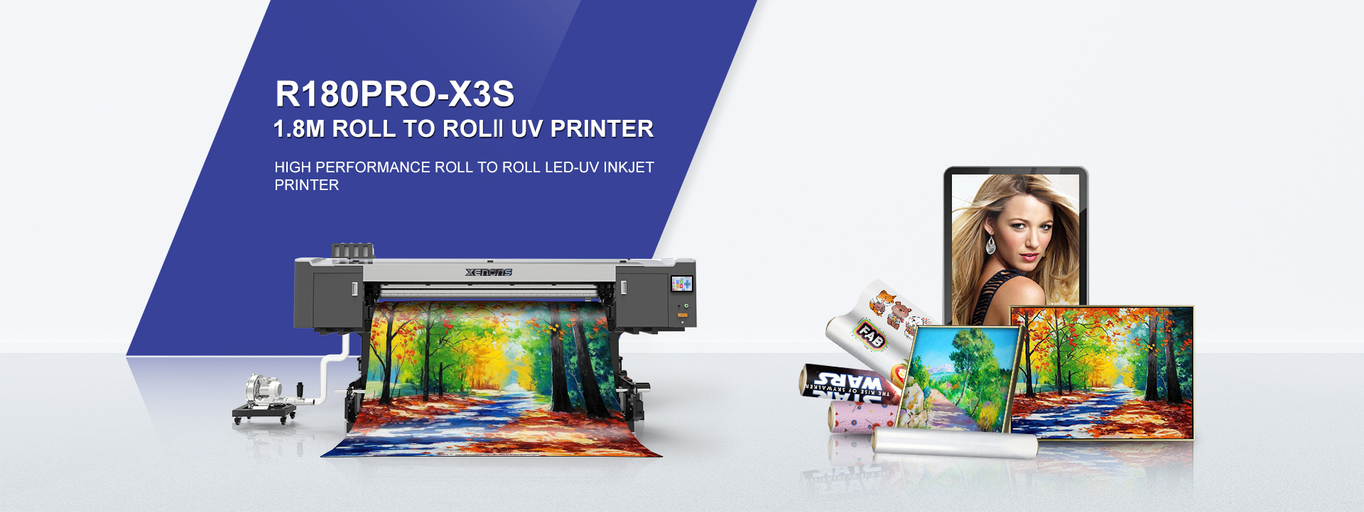 Xenons R180-X3S UV Printer From Xenons