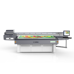 X2513 2.5*1.2m UV LED Flatbed Inkjet Printer (max support 12*industrial head)