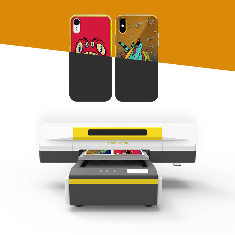 X6090 60*90cm Hi-quality UV Flatbed Printer with 3 i3200 heads