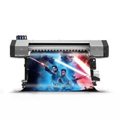 X4E 1.6m/1.8m Eco Solvent Printer with 2 i3200 heads