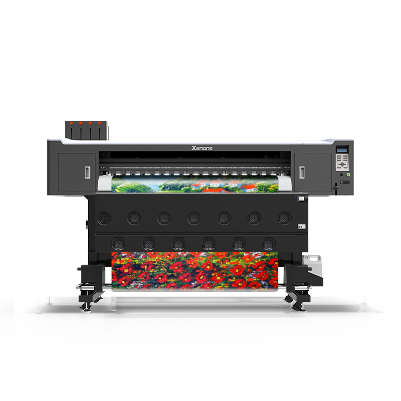 X3E-640 1.6m hi-speed eco-solvent printer with 4 i3200 heads