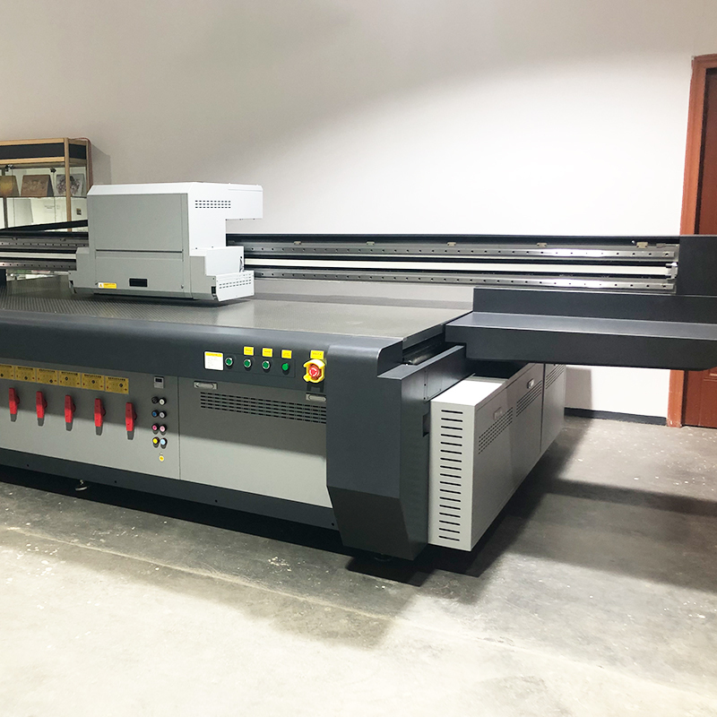 X3220-3.2 * 2.1 m UV LED Flatbed Inkjet Printer (max support 12*industrial head)