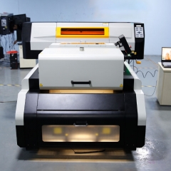 New printing and shaking powder all in one dtf printer with i3200 printer