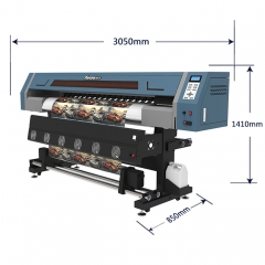 Entry-level 1.6m/1.92m Eco Solvent Printer with 8 colors