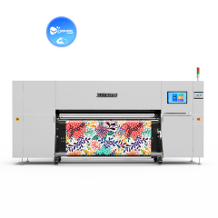 Jumbo roll media system 2m dye sublimation printer with 8 colors