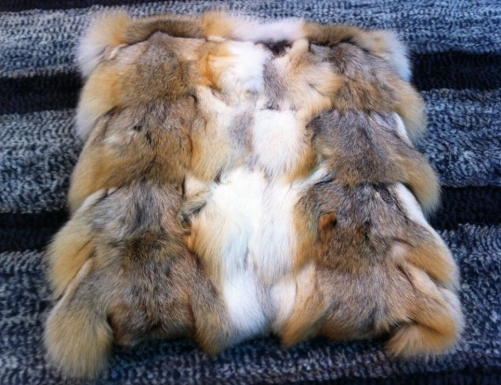 ZC-Home Nature Fur,Golden Island Fox Pillow,Cushion 48x48cm