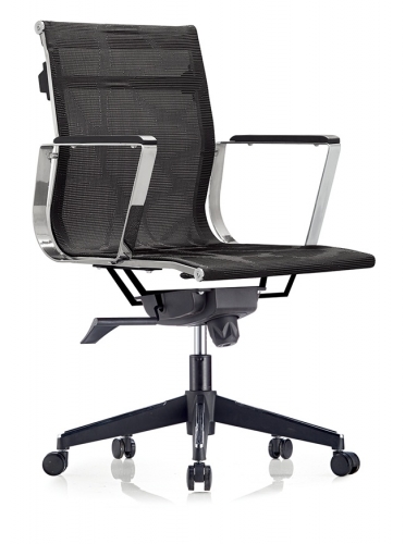 Z.C Home & Furniture , High-Back Office Black Mesh Swivel Ergonomic Computer Desk Task Executive Chair