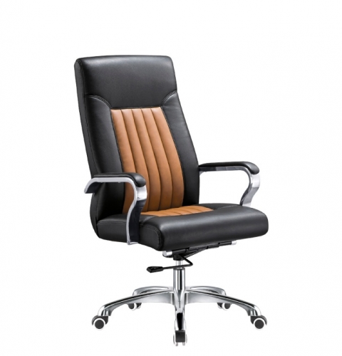 Z.C Home & Furniture ,High-Back, Black Bonded Leather, Ergonomic Computer Desk Task Executive Chair