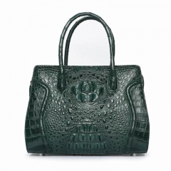 ZC Thai Crocodile Skin Handbag for Women, Real Leather Purse, Shoulder Bags.