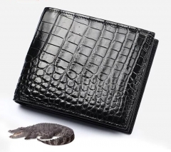 ZC Thai Crocodile Wallet for Men, Luxurious Artistic and Classic Durability.Purse Burse and Notecase