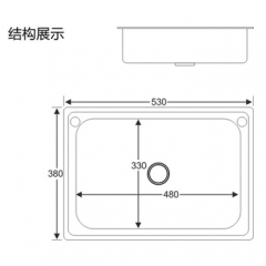 Stainless Steel Single Bowl Kitchen Sink