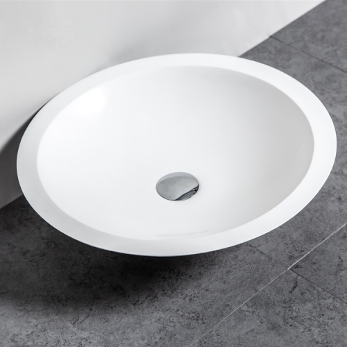 Bathroom stone resin counter top sink , art basin, stone washbasin