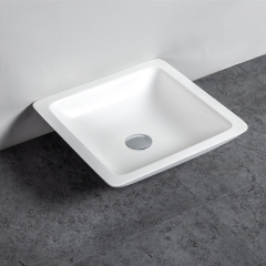 White stone resin counter top wash basin Composite Sink