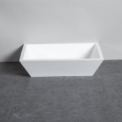 Artificial Stone Wall Hung Square Toilet Sink Art Basin