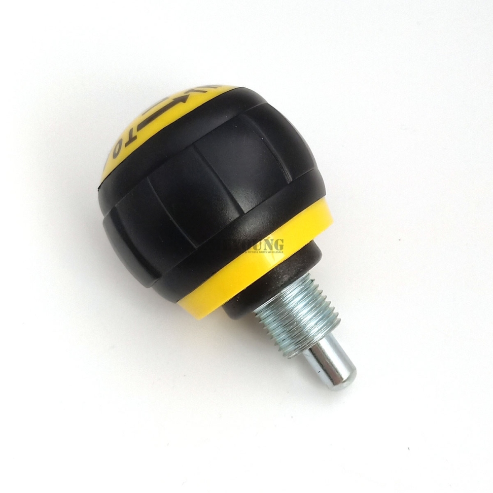M16*1.5 thread Exercise Bike Round Gray Pop Pull pin Knob #7688-Y