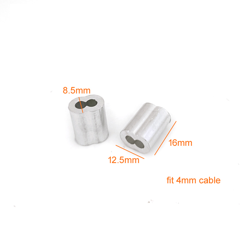 Sleeve Oval Crimp for 4mm Gym Cable Wire 5023-A