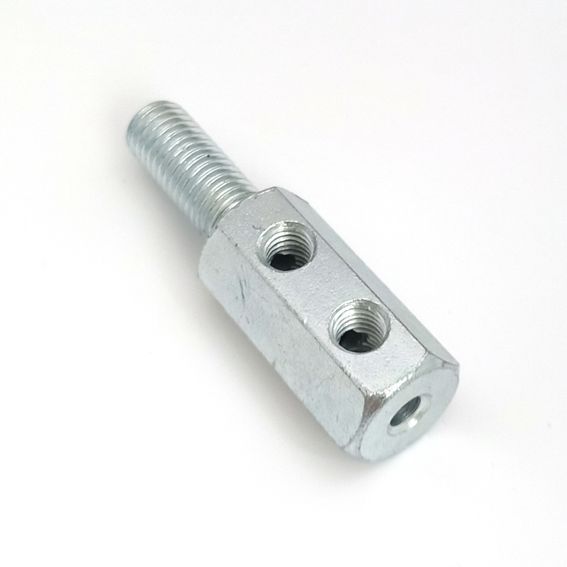 Threaded Connector with 3 screws For Gym Cable Wire 6961