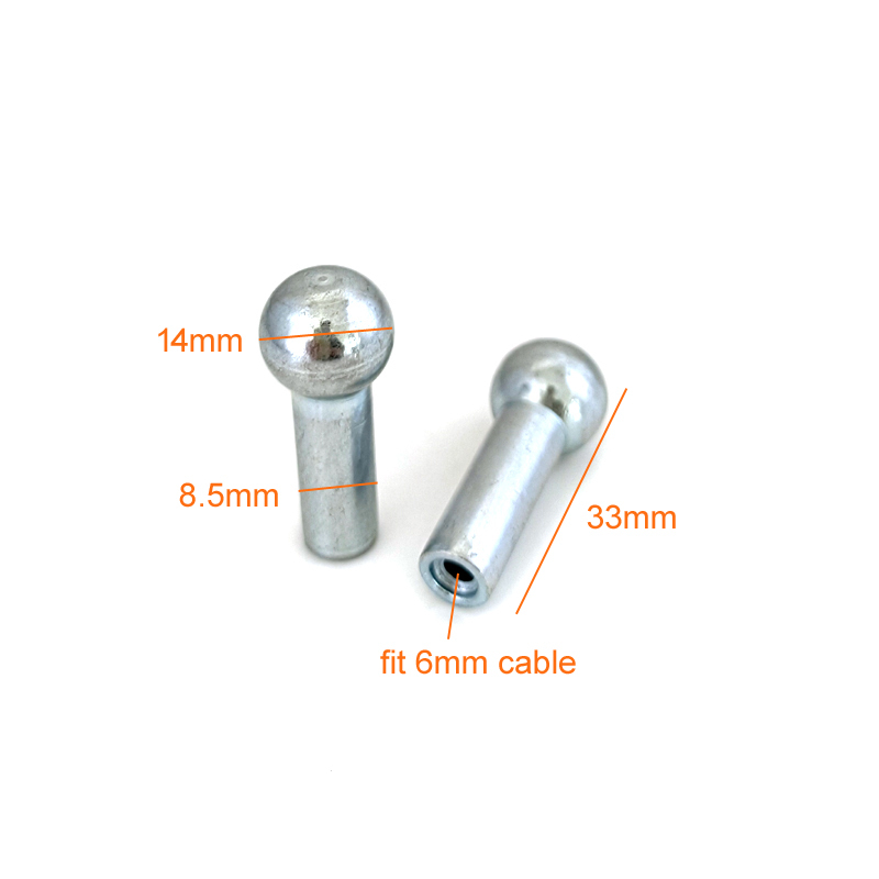 Shank Ball stop for 4/5/6mm Gym Cable 5027