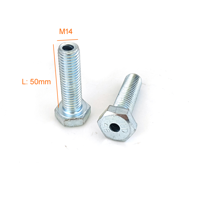 M14 Threaded Hex Head Bolt For 4/5/6mm Gym Cable Wire 5019
