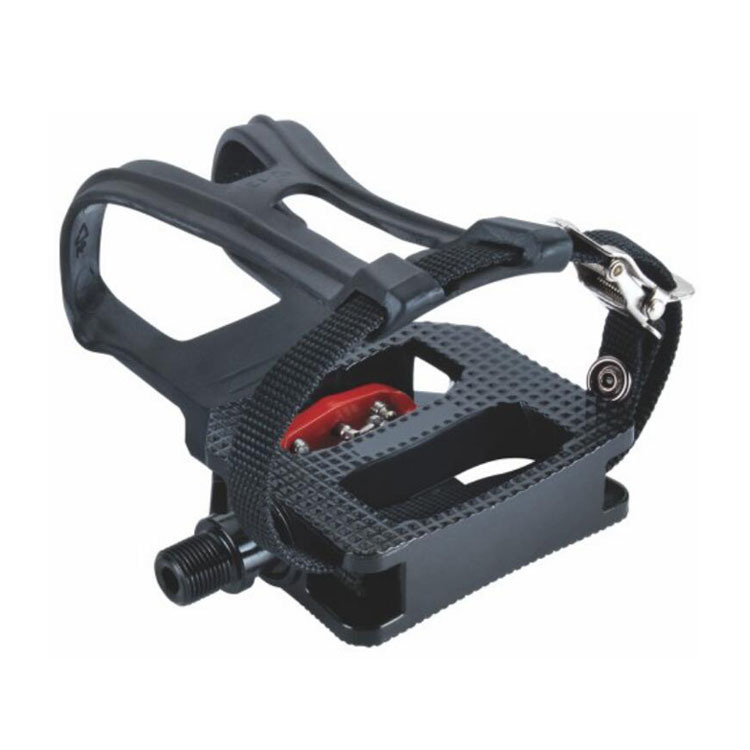 Sealed Bearing Commercial Spinning Bike Pedals with Toe Clips SPD Cleats JD-014V