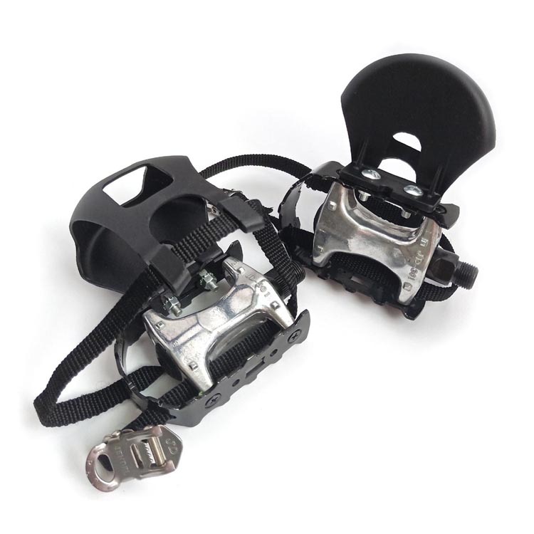 Indoor Spin Bike Pedals With Toe Straps JD-301