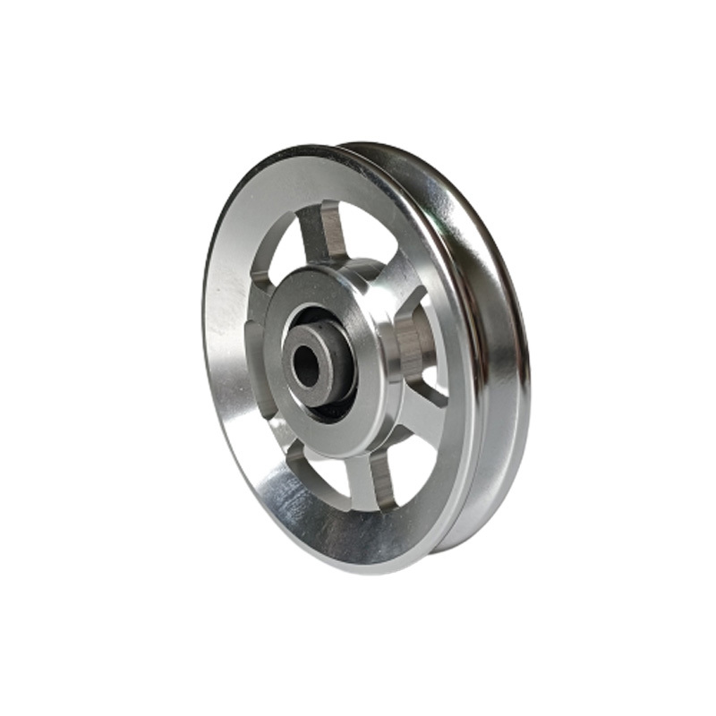 Aluminum  Pulley Wheel- Φ120*M10 #6675