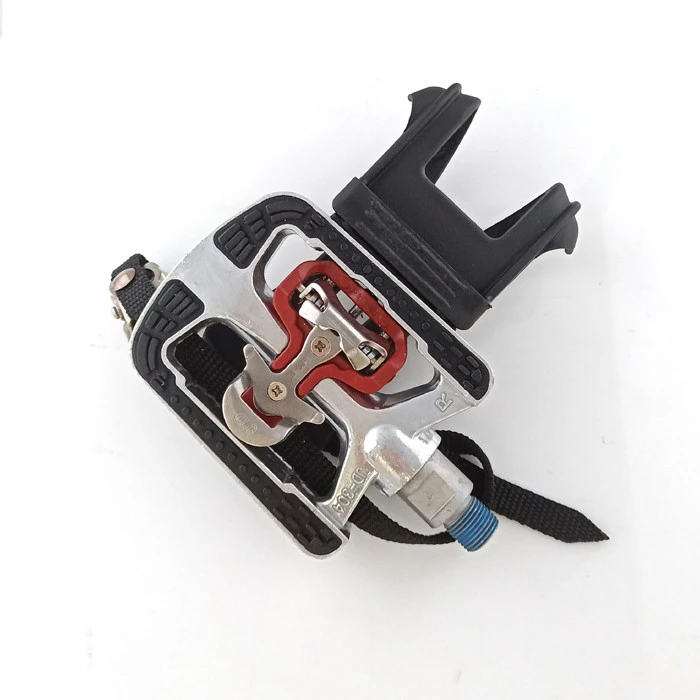 Commercial Indoor Spinning Bike Pedal with Toe Clips SPD Cleats JD-304V (9/16",5/8",M18,M20)