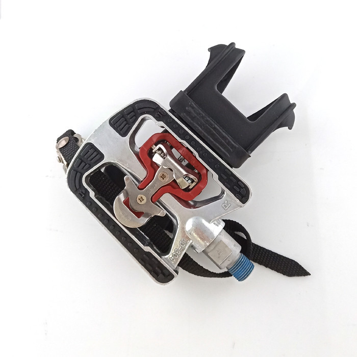 Commercial Indoor Spinning Bike Pedal with Toe Clips SPD Cleats JD-304V (9/16",5/8",M18,M20)