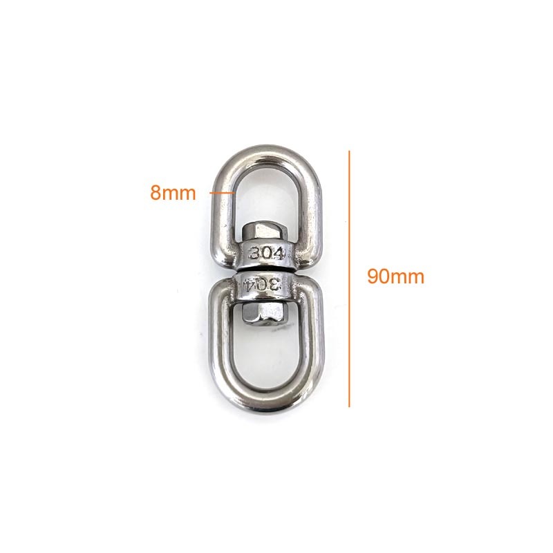 Steel Swivel Connector for Gym Cable 6950