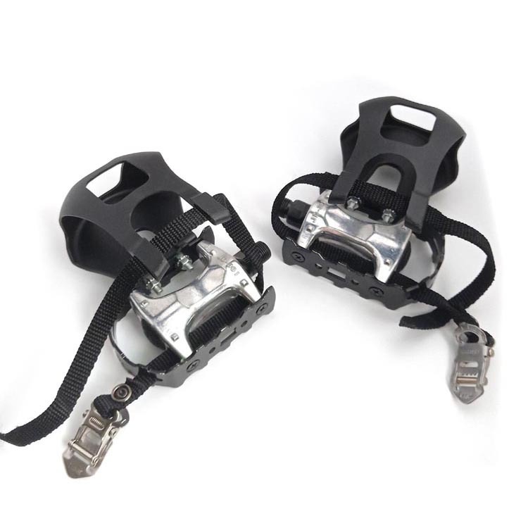Indoor Spin Bike Pedals With Toe Straps JD-301