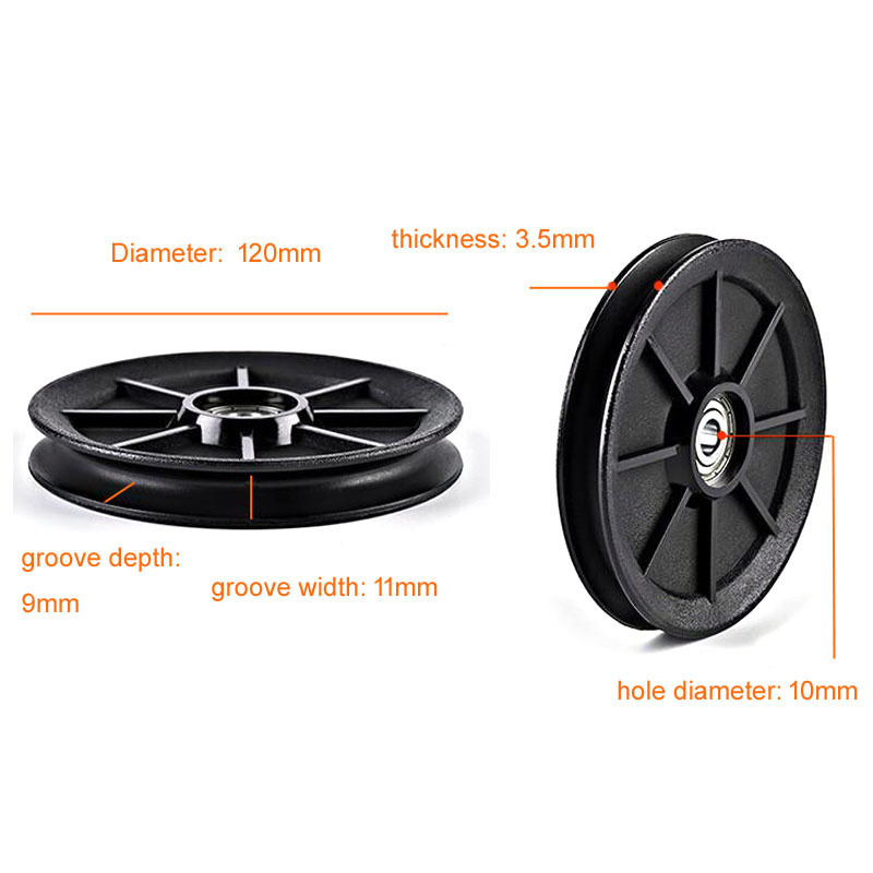 Pulley Wheel  D120*d10  #6661