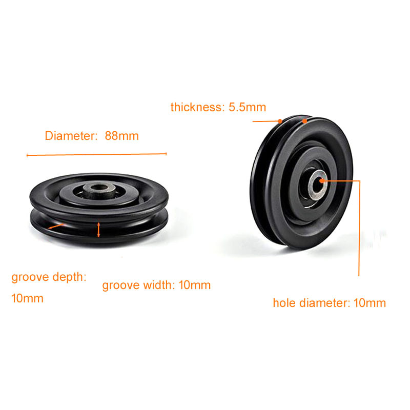 Pulley Wheel  D88*d10  #7738