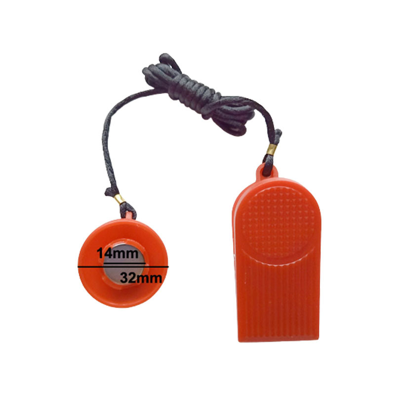 32mm Universal Round Magnetic Treadmill Safety Key Security Swich Lock 5085