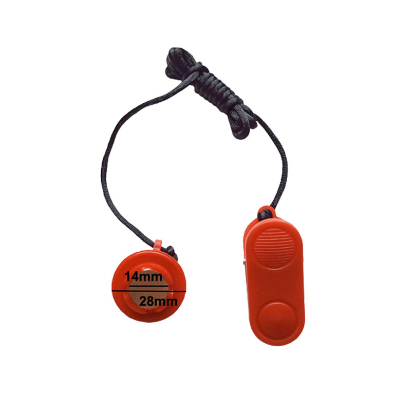 28mm Universal Round Magnetic Treadmill Safety Key Security Swich Lock 5084