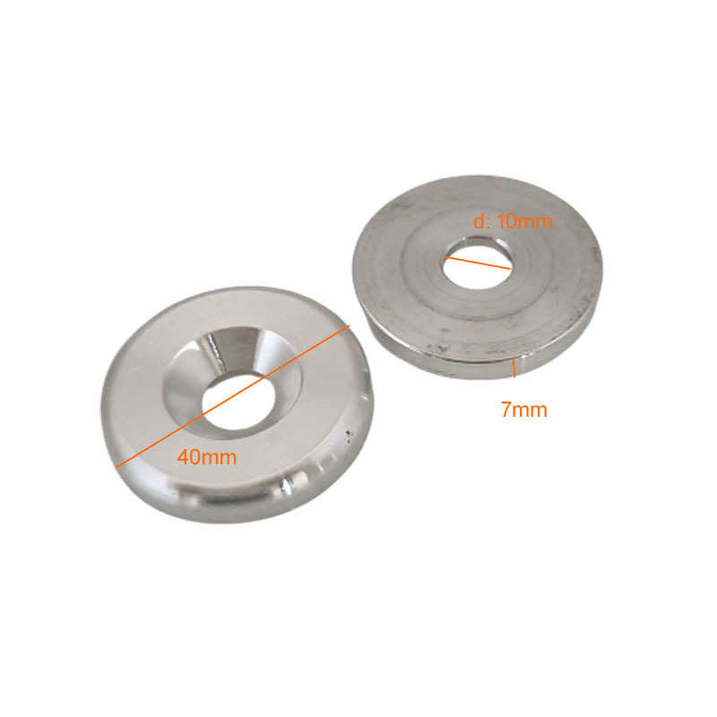 Aluminum cover, dia40  #7259-40