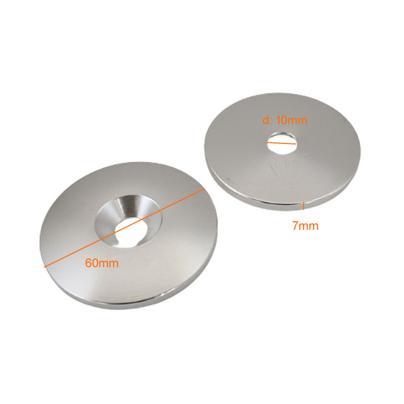 Aluminum cover, dia60 #6924-60