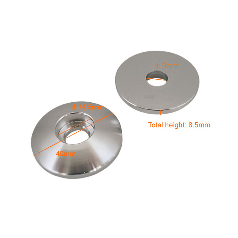 Aluminum cover, dia40 #6924-40