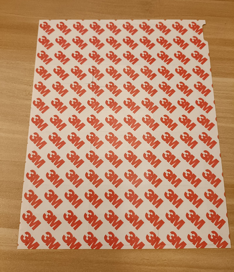 Weight stack sticker, 5-125KGS, #6375