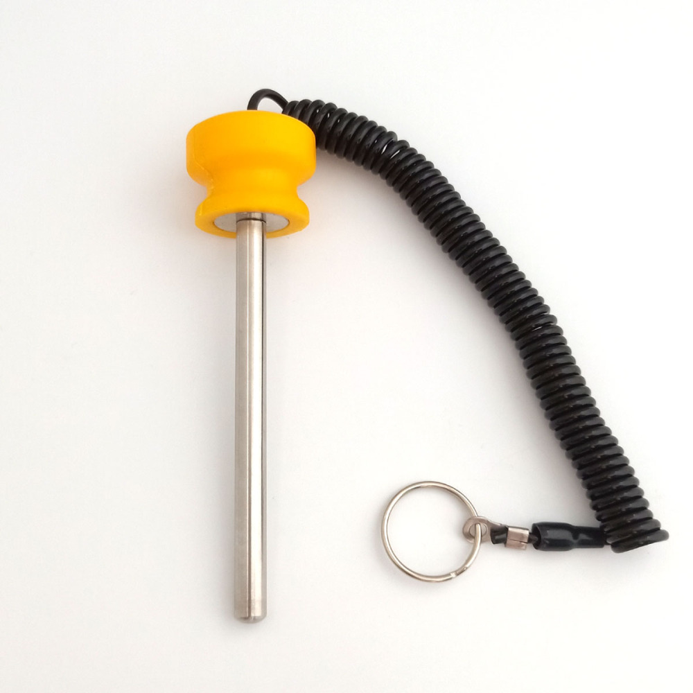M10 Plastic Magnetic Weight Stack Pin with lanyard lock 7546
