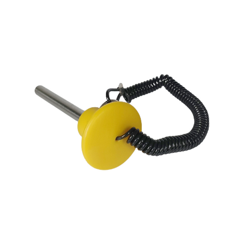 5/16" M8 Plastic Magnetic Weight Stack Pin with lanyard lock #7547